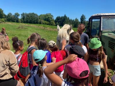 Visite ferme Cussac