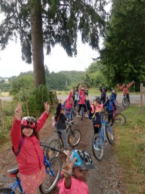 Départ rando vélo